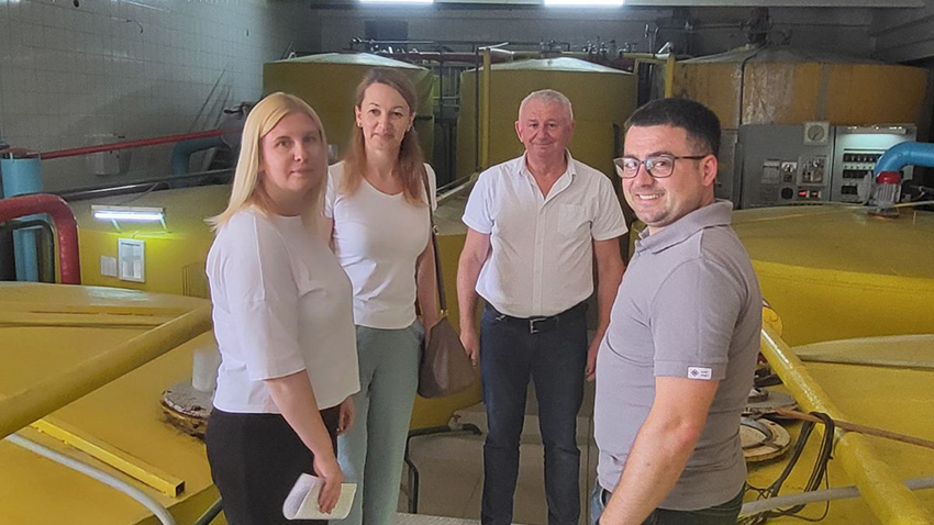 Фото з відвідин підприємства