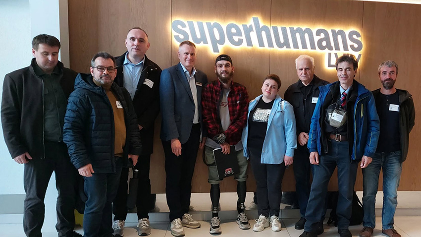 Фото з відвідин центру