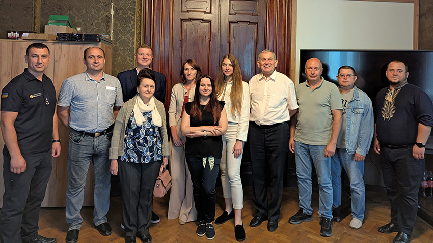 Фото із захисту дисертації