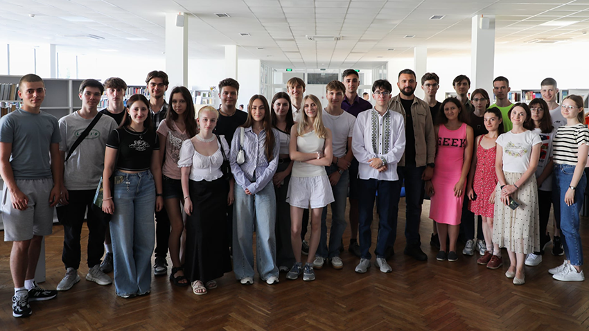 Фото із зустрічі у Львівській політехніці