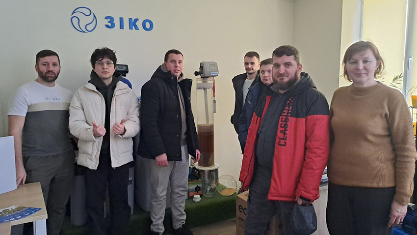 Фото з відвідин підприємства