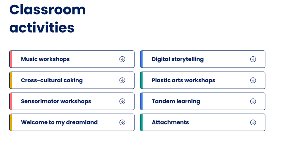 Розробка та запуск платформи з матеріалами для визнання (мігрантського) досвіду та репертуарів дітей, 