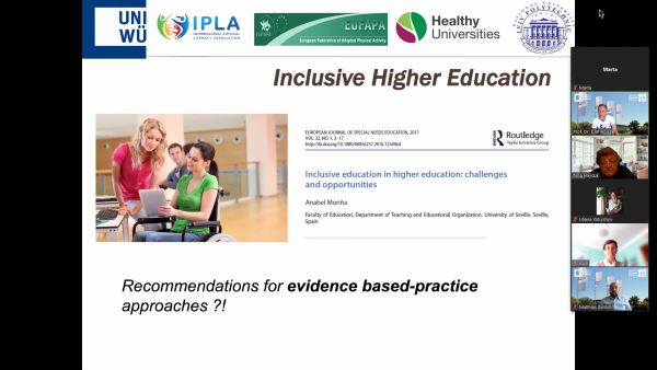 Скріншот з онлайн-заходу