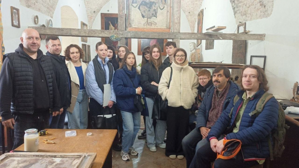 Фото з відвідин майстерні