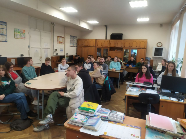 Фото з профорієнтаційного заходу