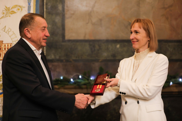 Фото із вручення нагороди