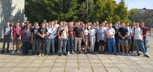 Колектив кафедри зі здобувачами освіти (Функціональність залізничного транспорту)