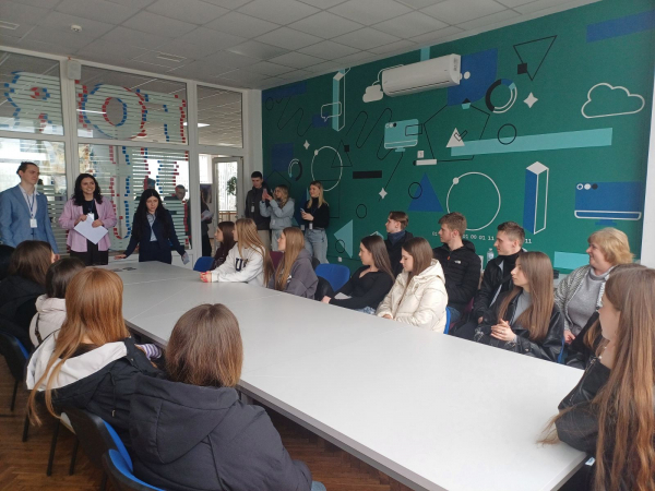 Фото з профорієнтаційного заходу