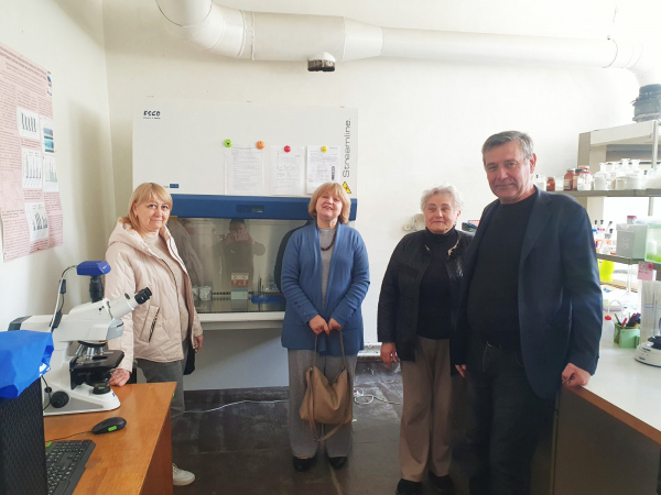 Візит до лабораторії кафедри біотехнології та радіології ЛНУВМБ імені Степана Ґжицького