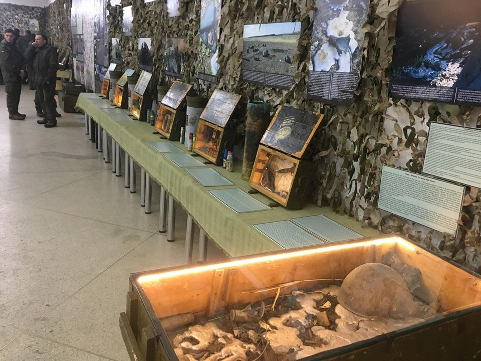 на виставці «Блокпост пам’яті»