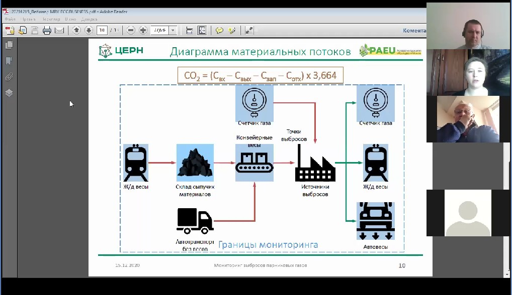 Скріншот з онлайн-заходу