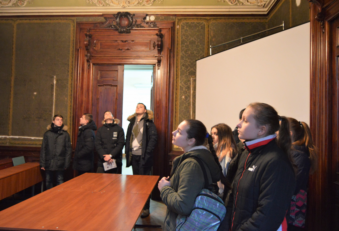 на екскурсії