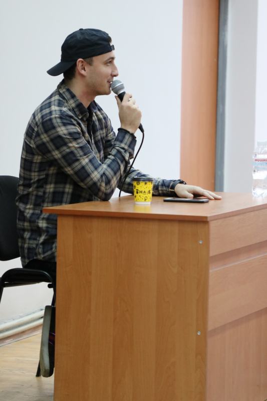 Ivan Navi зустрівся зі студентами Львівської політехніки