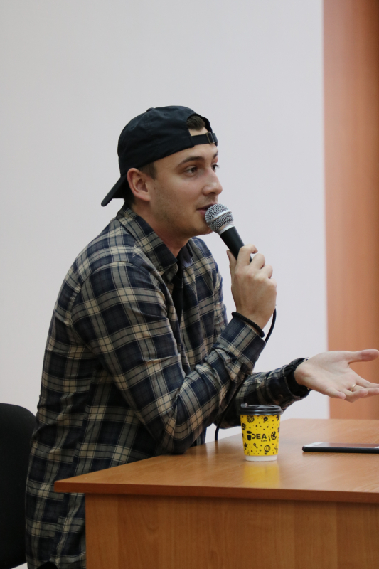 Ivan Navi зустрівся зі студентами Львівської політехніки