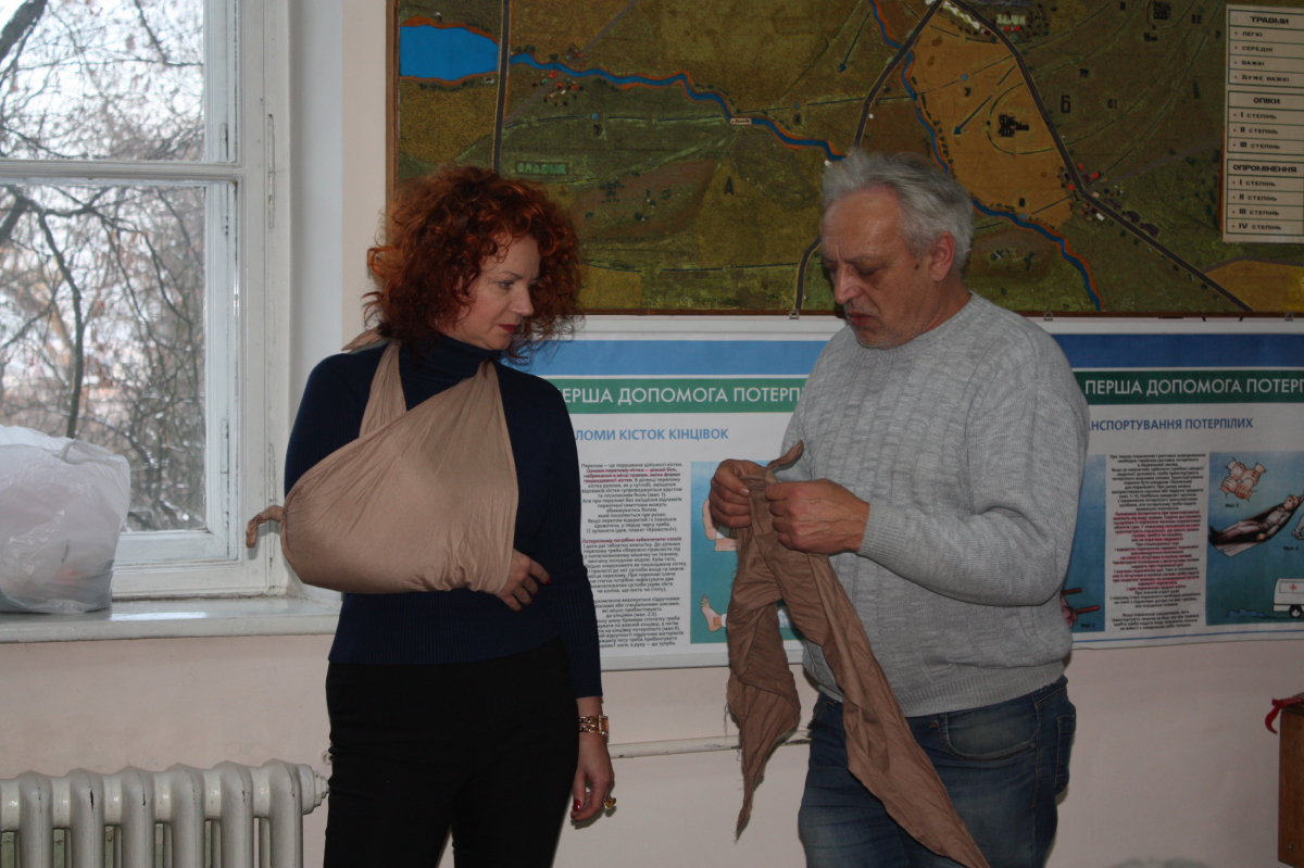 В ІСТР можна здобути практичні навички домедичної допомоги