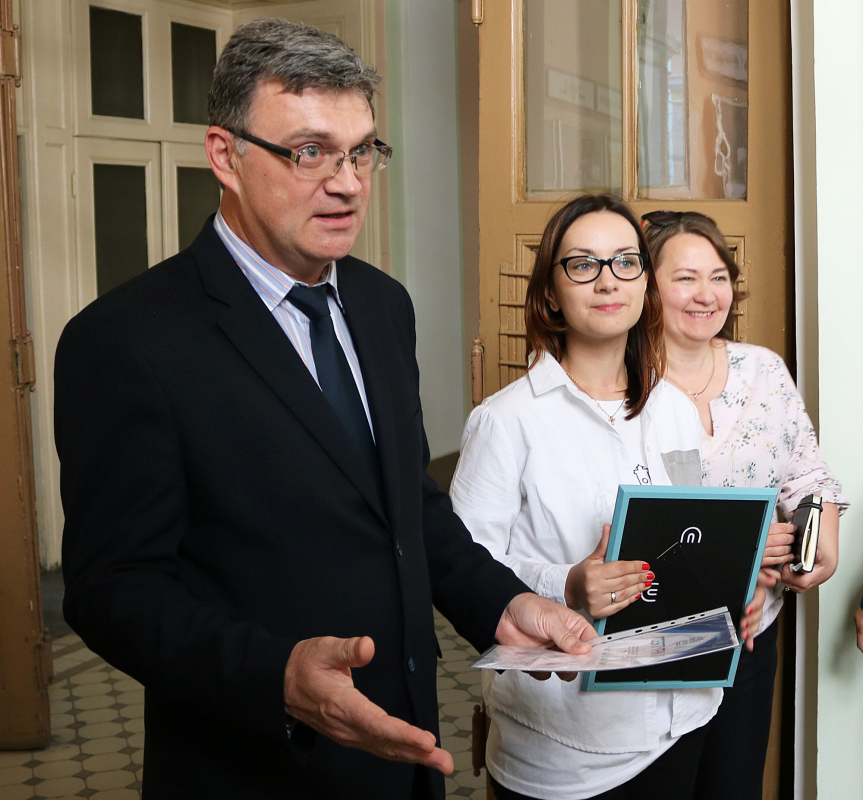 польські студенти презентували виставку живопису