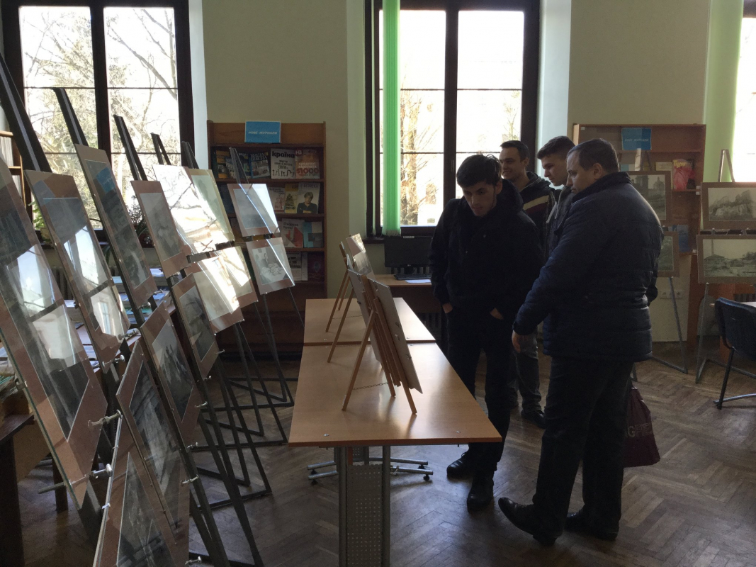 на екскурсії у Науково-технічній бібліотеці