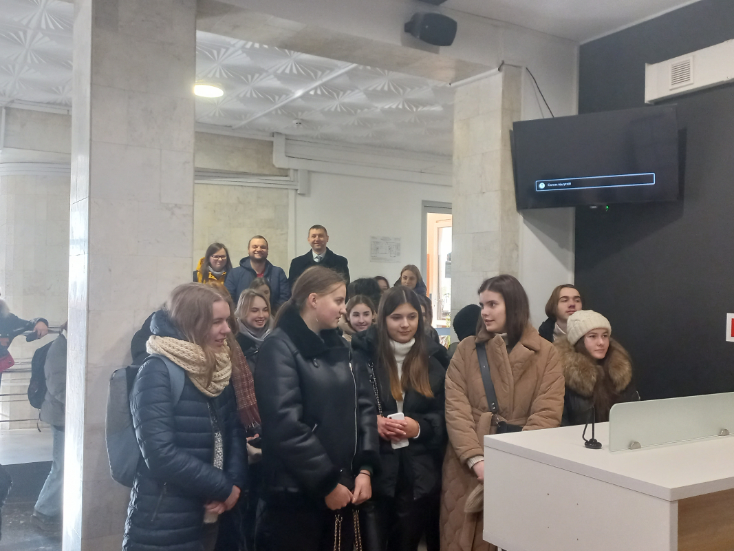 Фото з відвідин ЦНАПу