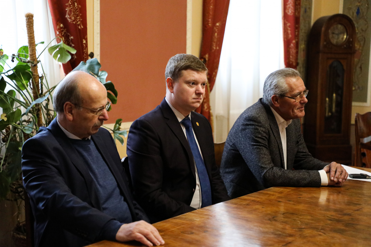 Фото із зустрічі у Львівській політехніці