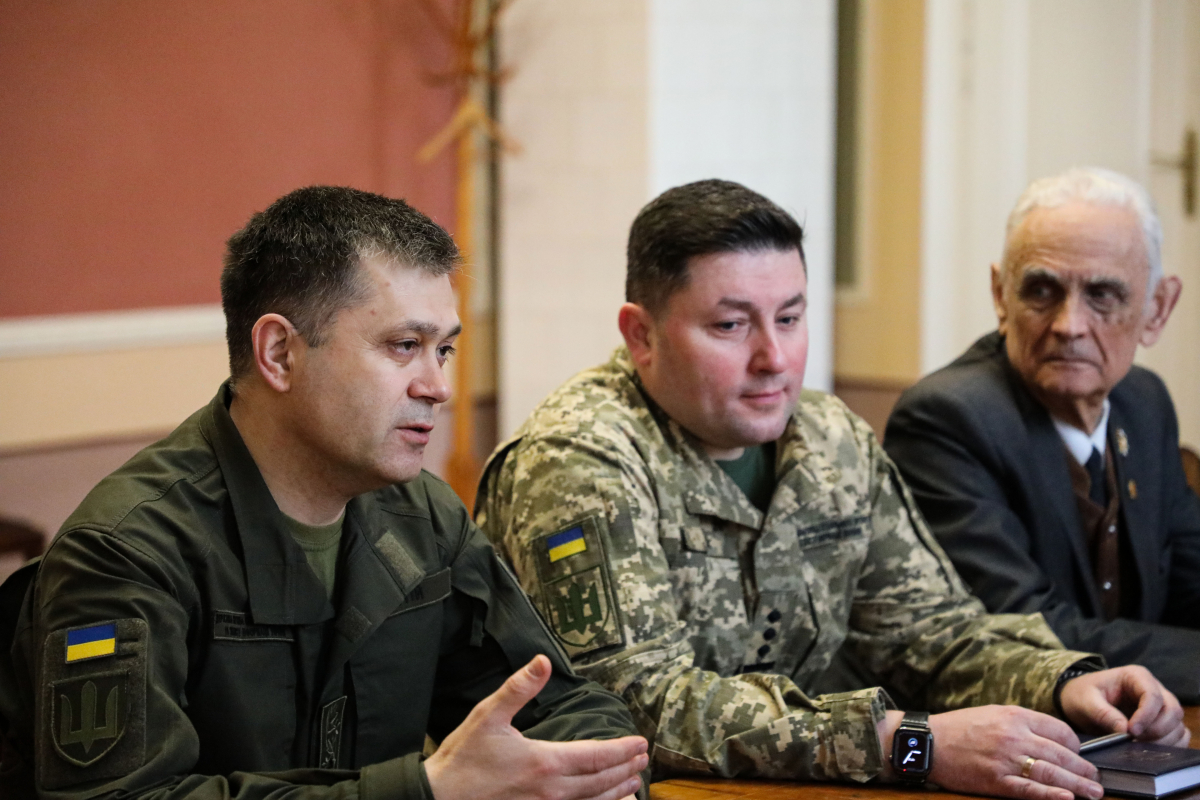 Фото із зустрічі у Львівській політехніці