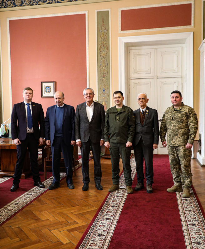 Фото із зустрічі у Львівській політехніці