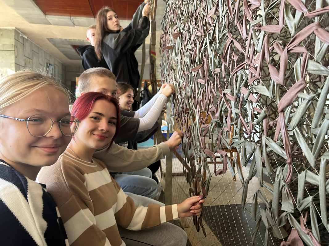 Фото із плетіння сіток