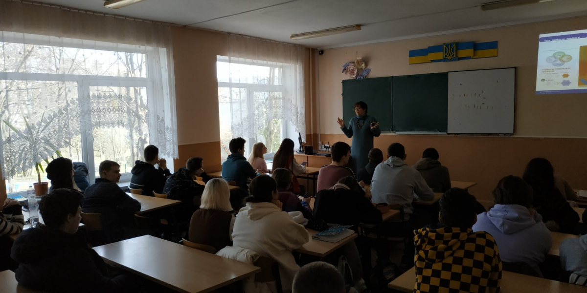 Фото з Днів Політехніки в ліцеї № 75