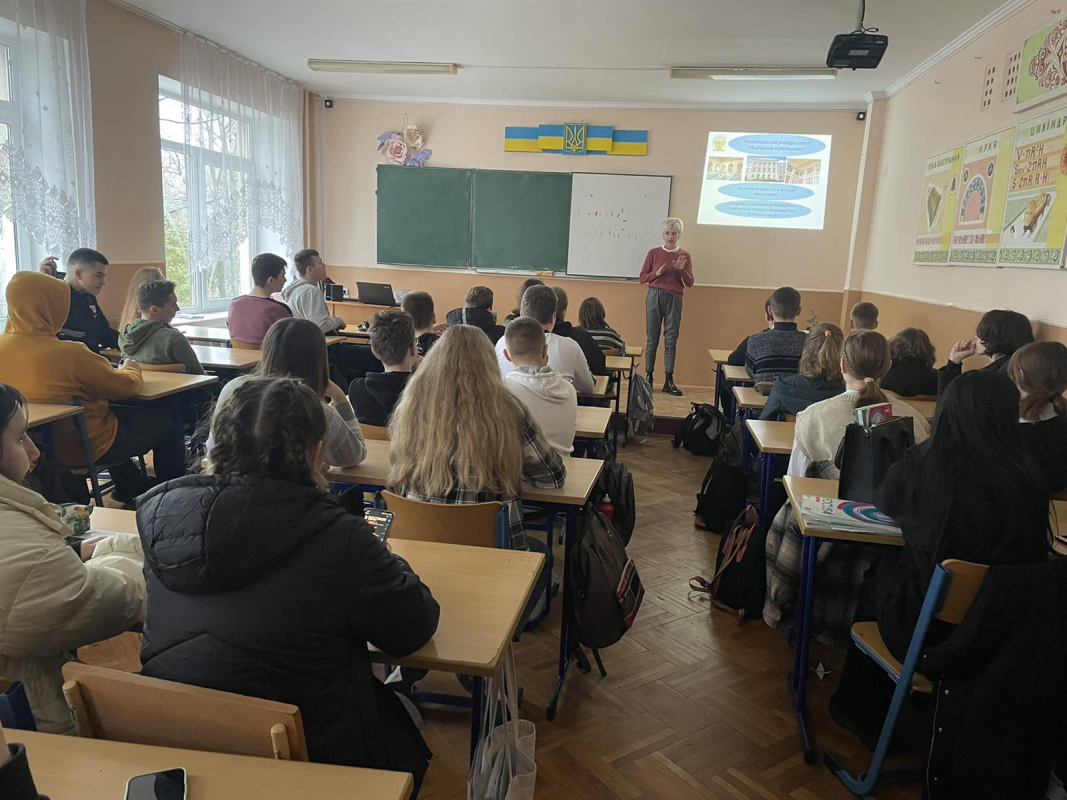 Фото з Днів Політехніки в ліцеї № 75