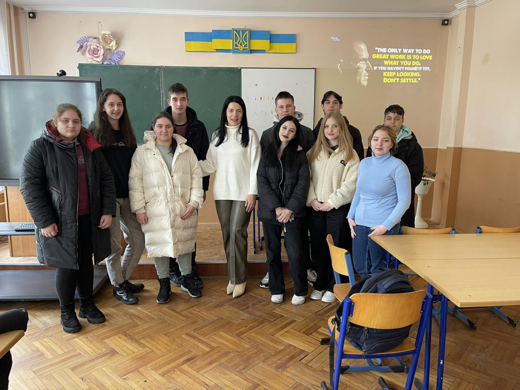 Фото з Днів Політехніки в ліцеї № 75