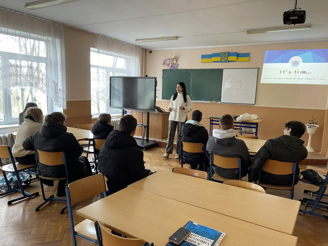 Фото з Днів Політехніки в ліцеї № 75