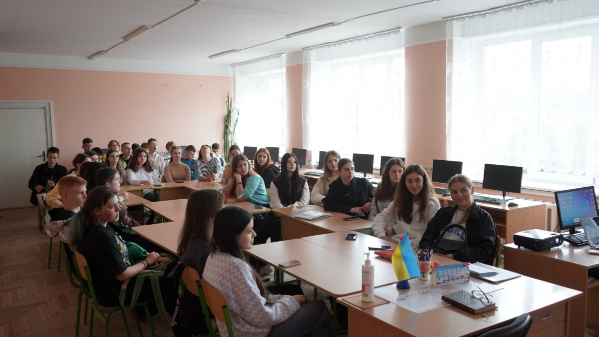 Фото з профорієнтаційного заходу