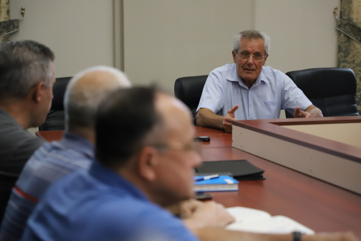 Фото із засідання директорату Львівської політехніки