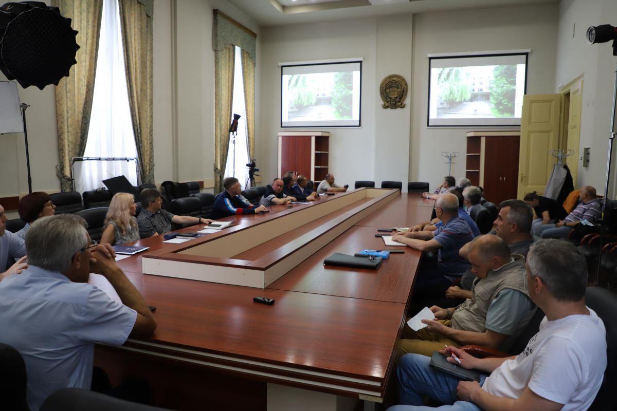 Фото із засідання директорату Львівської політехніки