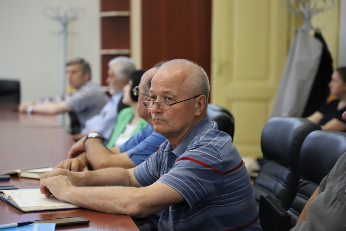 Фото із засідання директорату Львівської політехніки