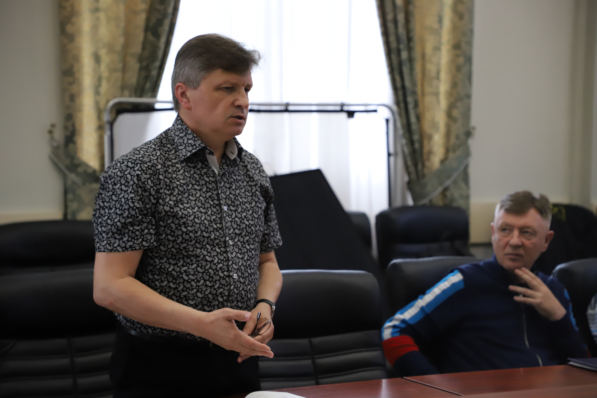 Фото із засідання директорату Львівської політехніки