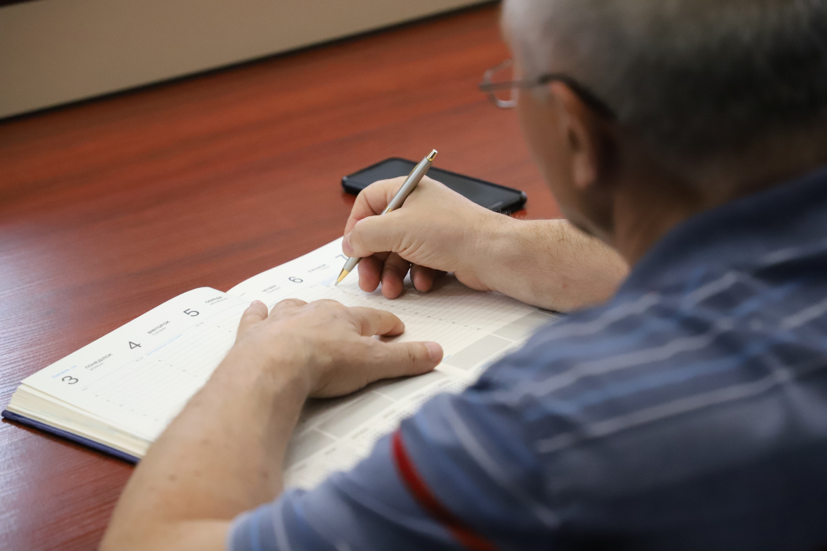 Фото із засідання директорату Львівської політехніки