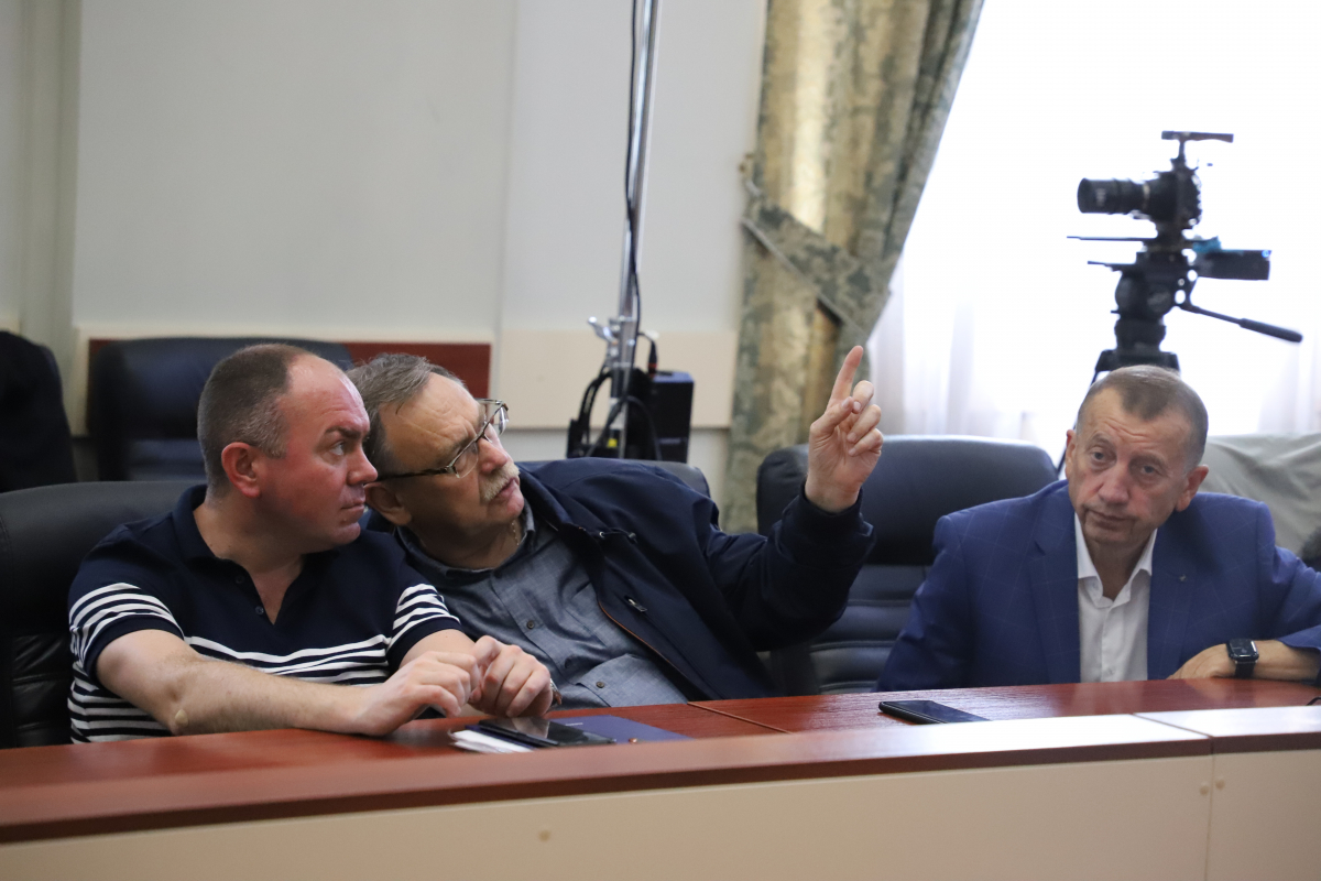 Фото із засідання директорату Львівської політехніки