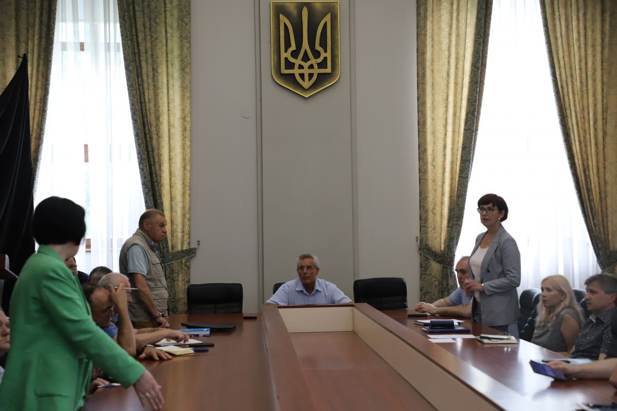 Фото із засідання директорату Львівської політехніки