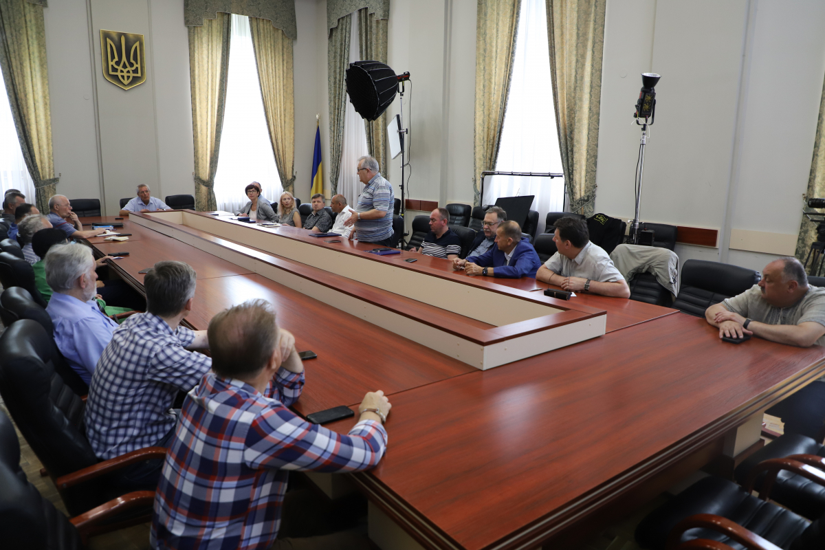 Фото із засідання директорату Львівської політехніки