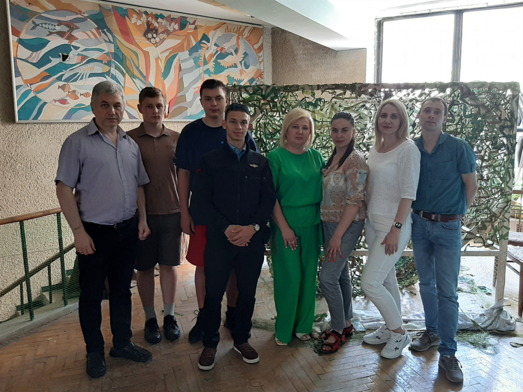 Фото із плетіння сітки