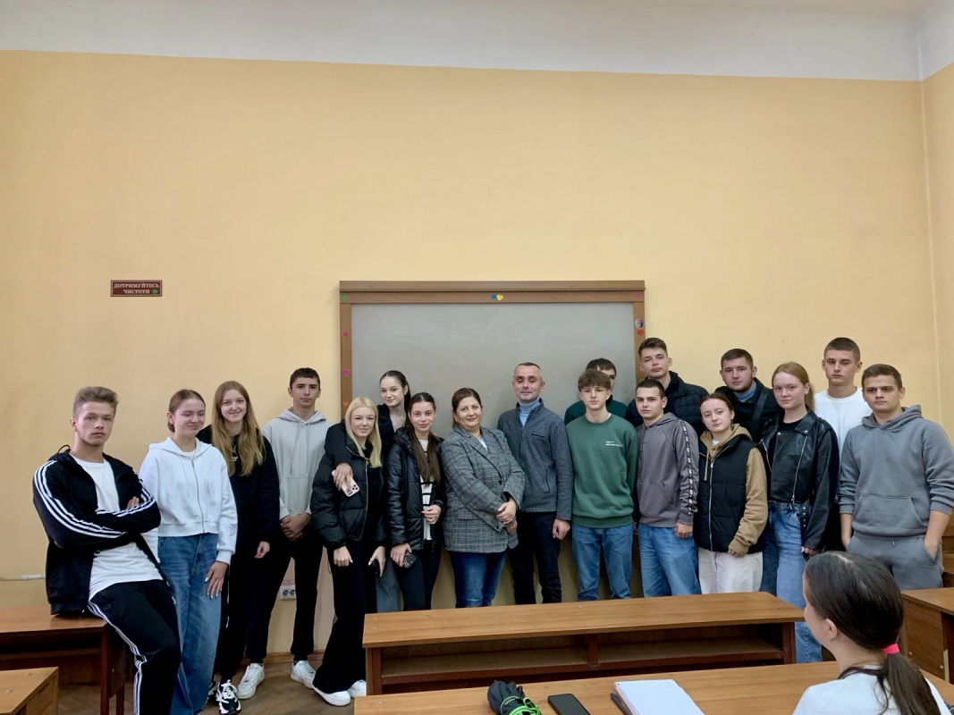 Фото із зустрічі у Львівській політехніці