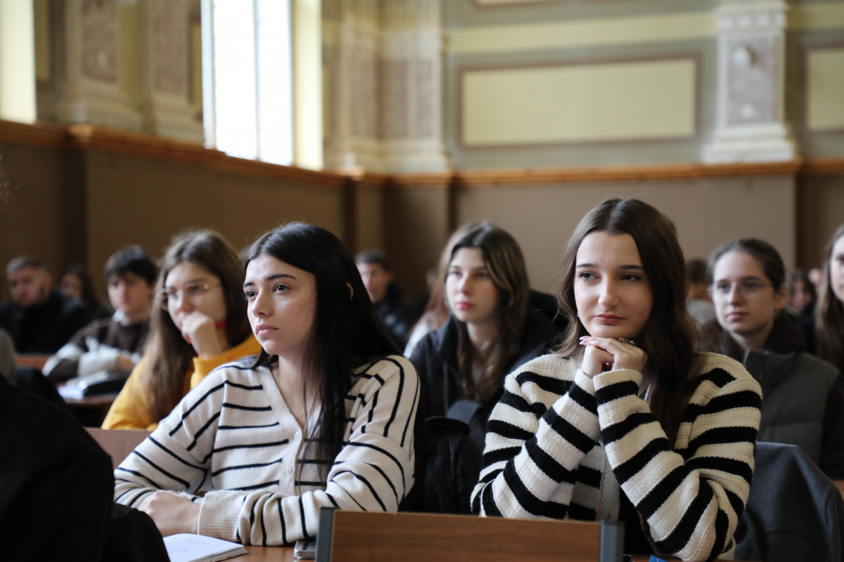 Фото із зустрічі у Львівській політехніці