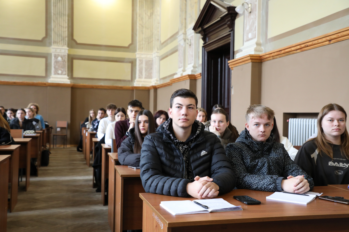 Фото із зустрічі у Львівській політехніці