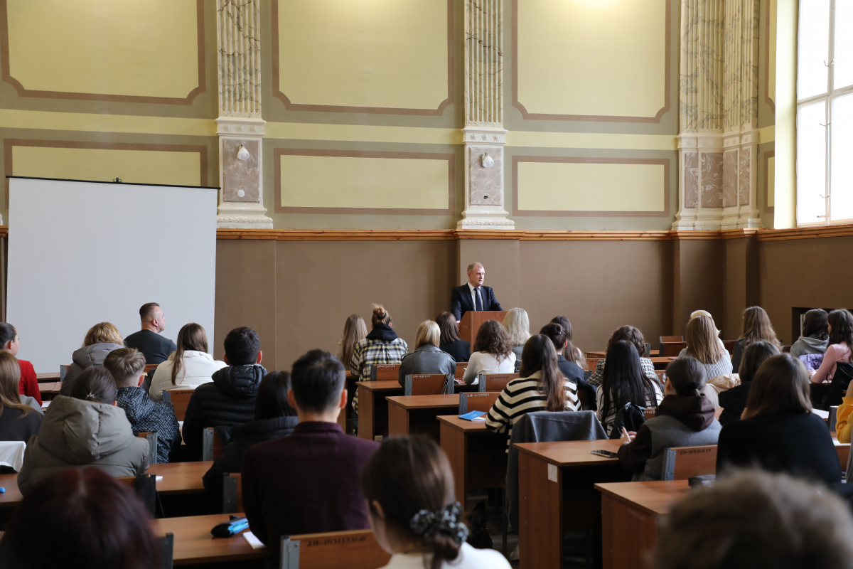 Фото із зустрічі у Львівській політехніці
