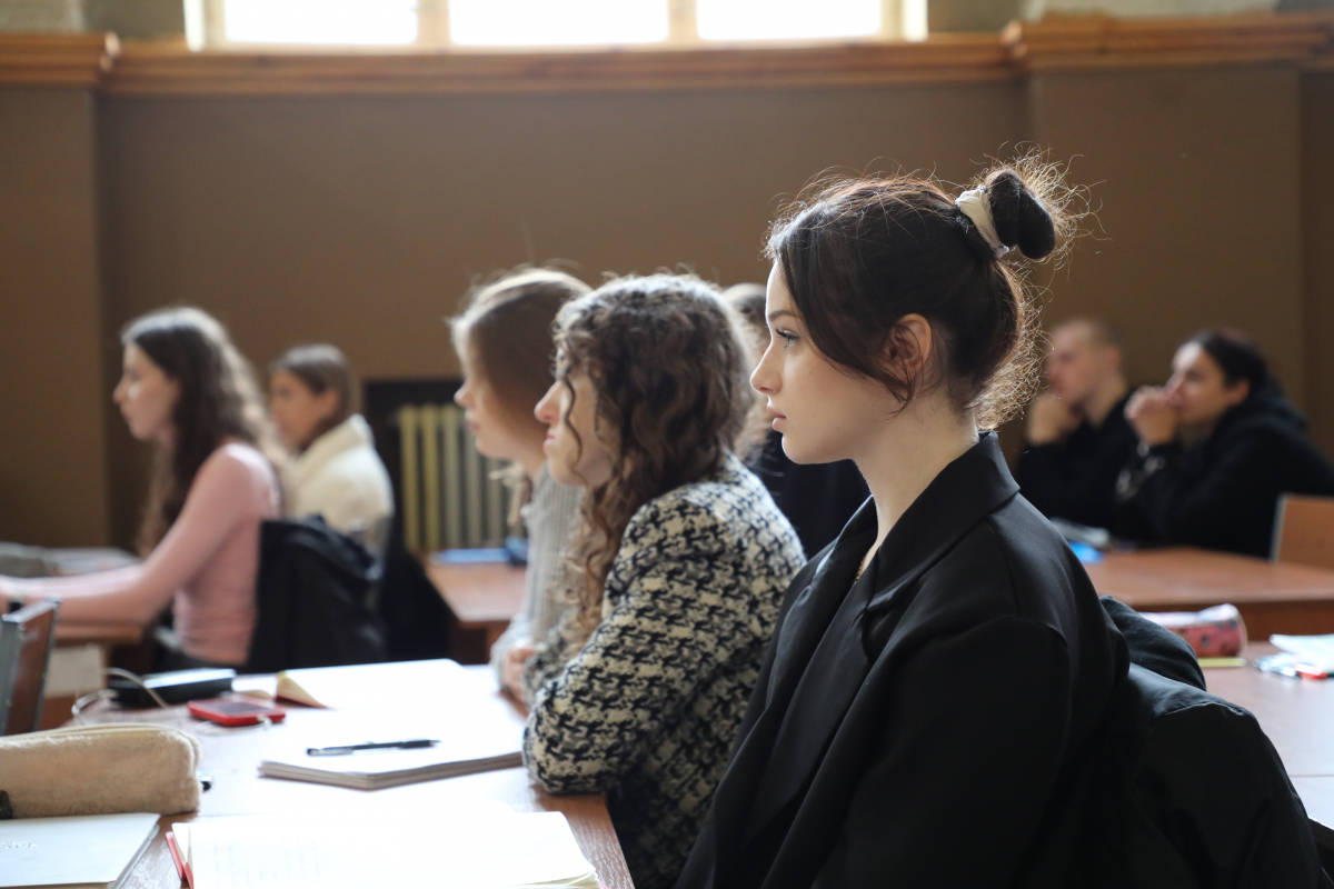 Фото із зустрічі у Львівській політехніці