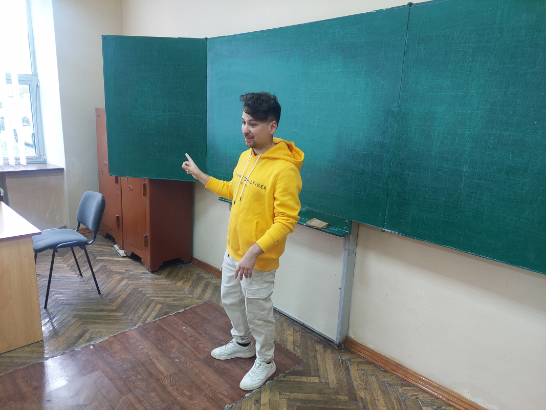 Фото із зустрічі у Львівській політехніці