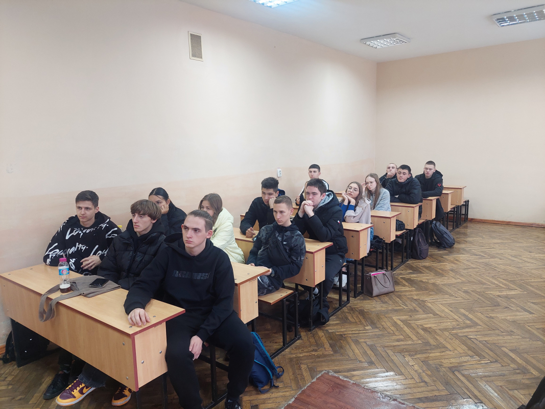 Фото із зустрічі у Львівській політехніці