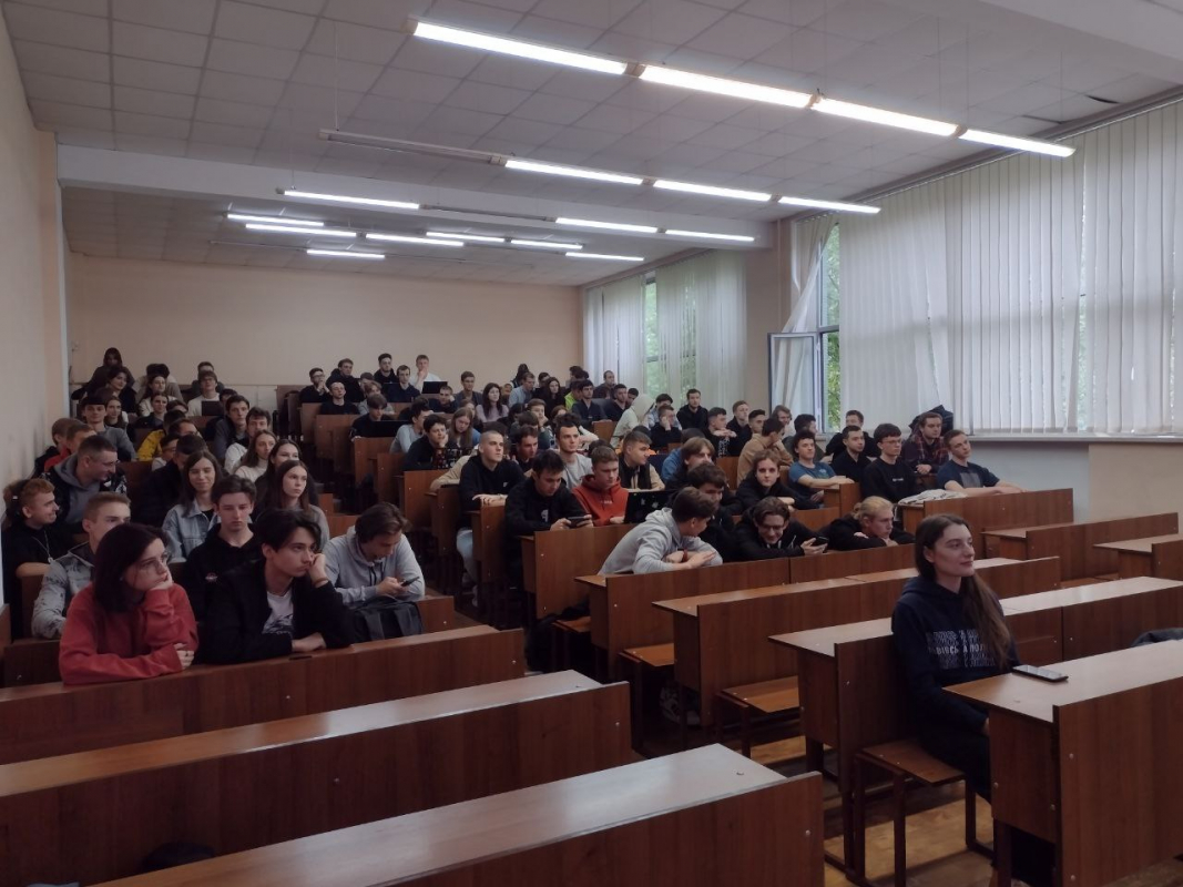 Фото із зустрічі у Львівській політехніці