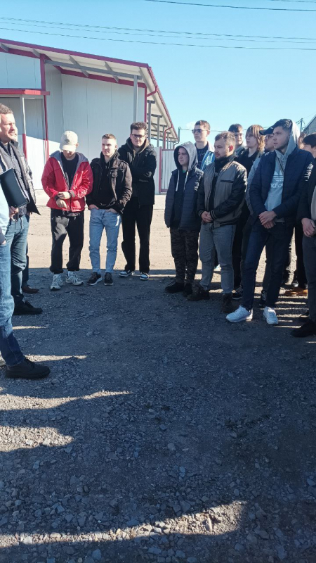 Фото з відвідин підприємства