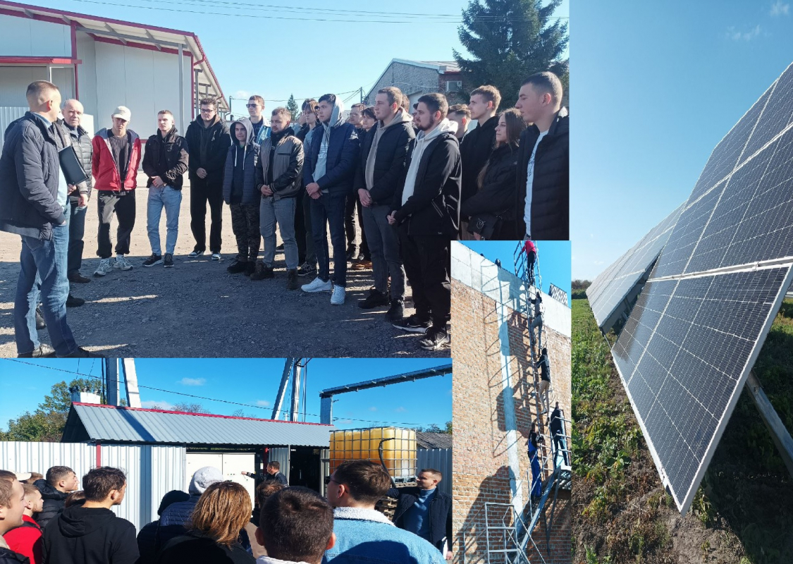 Фото з відвідин підприємства